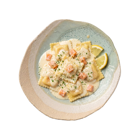 Salmon Ravioli (7 Pieces)